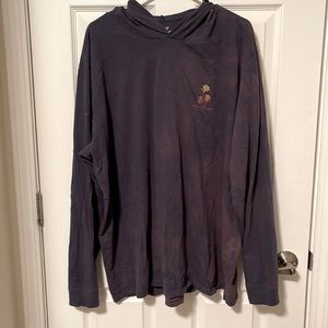 Vineyard Vines distressed hooded long sleeve tee, beachwear